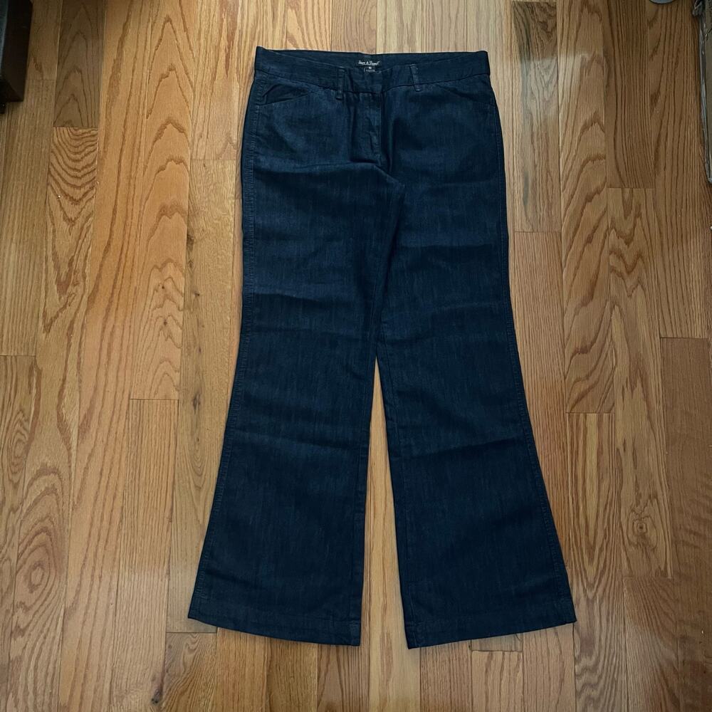 Steve & Barrys Uptown Pants Blue Business Casual Trousers Womens 10 NWT